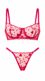 ALPHA FUŞYA DESTEKSİZ BRALET TAKIM  1