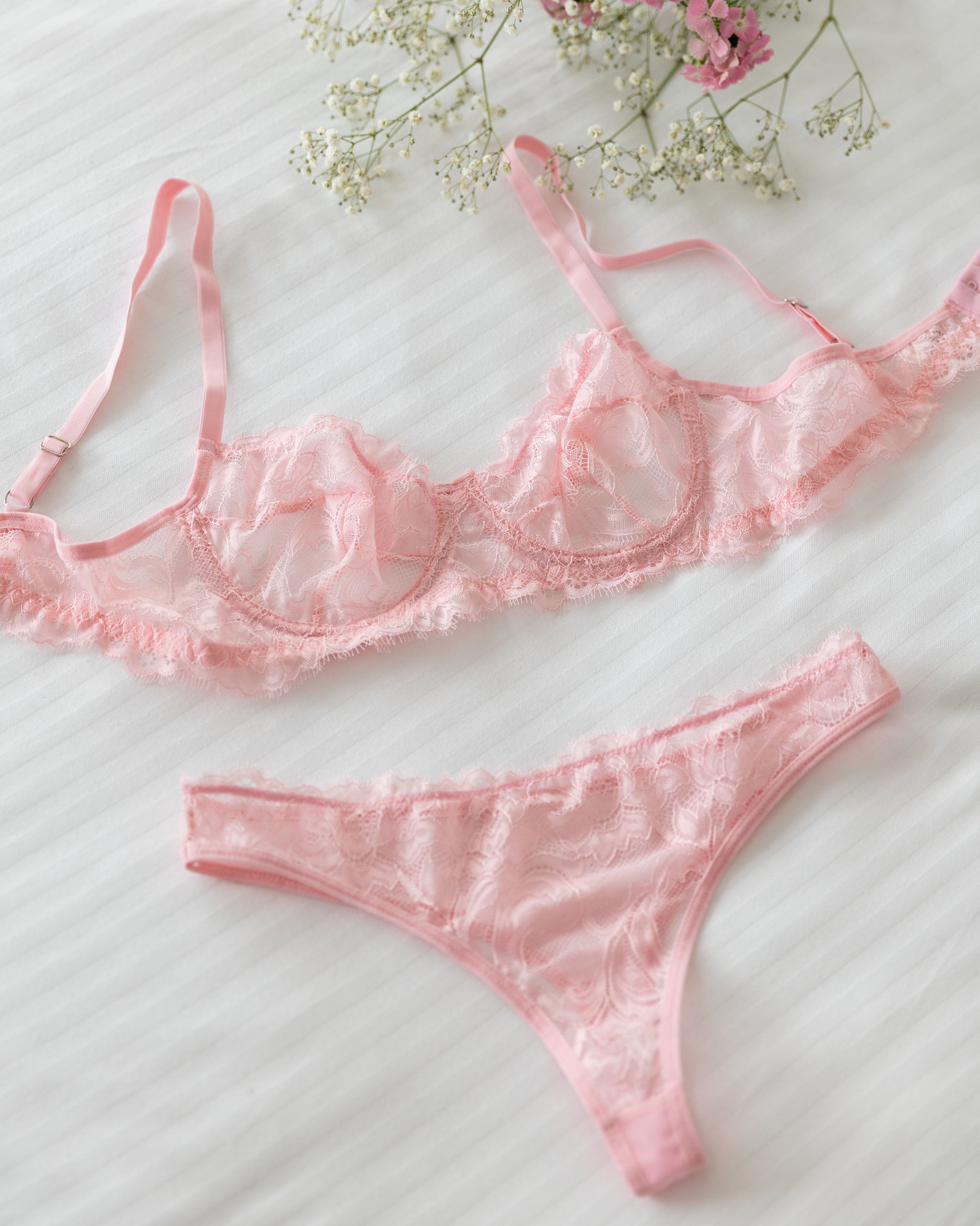 Bella Pudra Desteksiz Bralet Takım