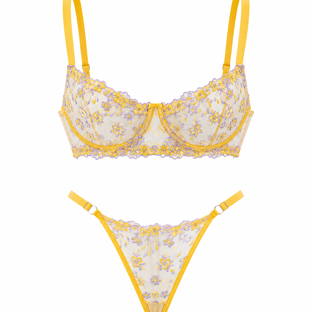 CHAM SARI DESTEKSİZ BRALET TAKIM 1
