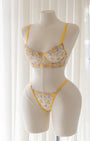 Cham Sarı Desteksiz Bralet Takım