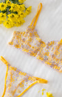 Cham Sarı Desteksiz Bralet Takım