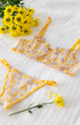 Cham Sarı Desteksiz Bralet Takım