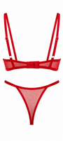 CHERRY KIRMIZI KİRAZLI DESTEKSİZ BRALET TAKIM 2