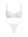 LOVE BEYAZ DESTEKSİZ BRALET TAKIM 1