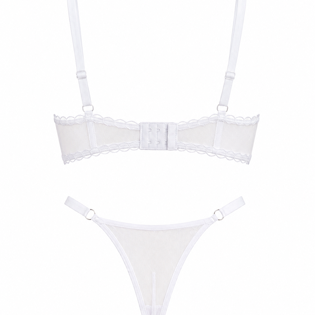 LOVE BEYAZ DESTEKSİZ BRALET TAKIM 2