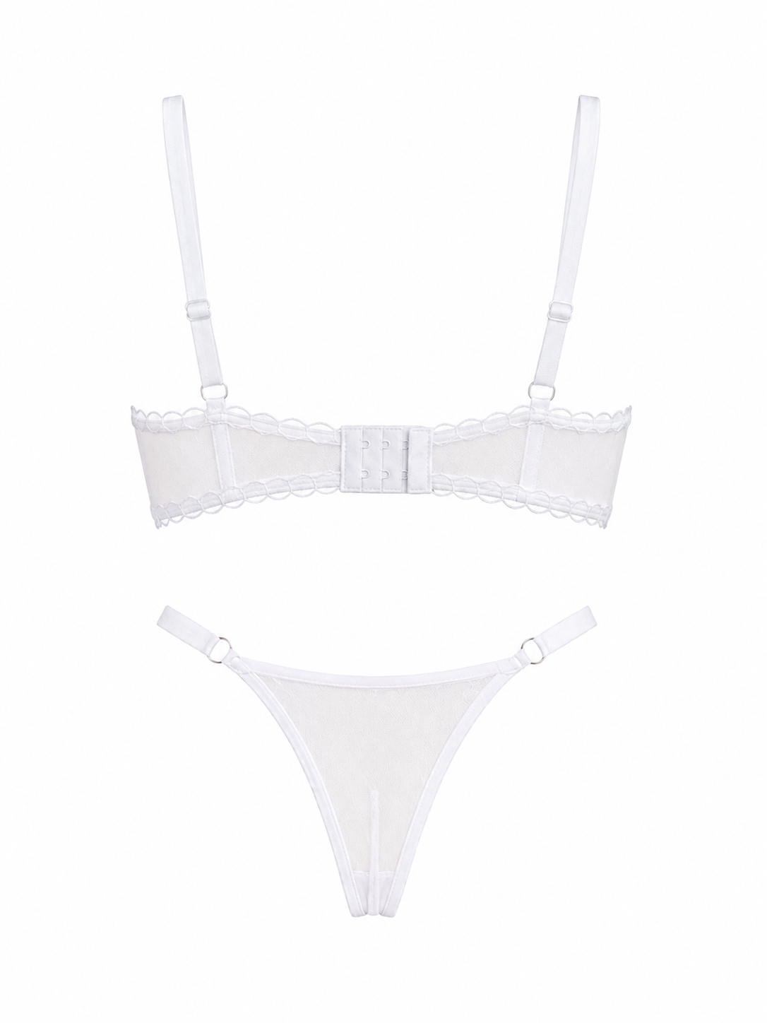 LOVE BEYAZ DESTEKSİZ BRALET TAKIM 2