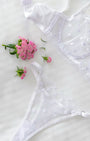 Love Beyaz Desteksiz Bralet Takım