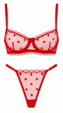 LOVE KIRMIZI DESTEKSİZ BRALET TAKIM 1