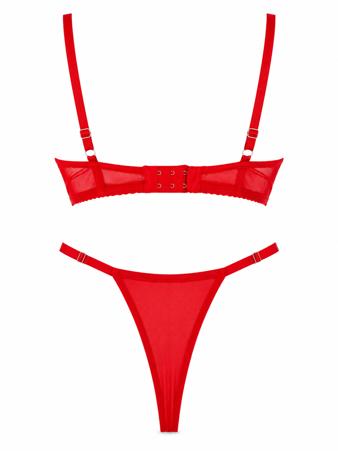 LOVE KIRMIZI DESTEKSİZ BRALET TAKIM 2