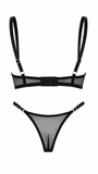Love Siyah Desteksiz Bralet Takım