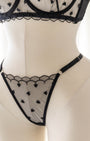 Love Siyah Desteksiz Bralet Takım