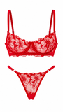 ORION KIRMIZI DESTEKSİZ BRALET TAKIM 1