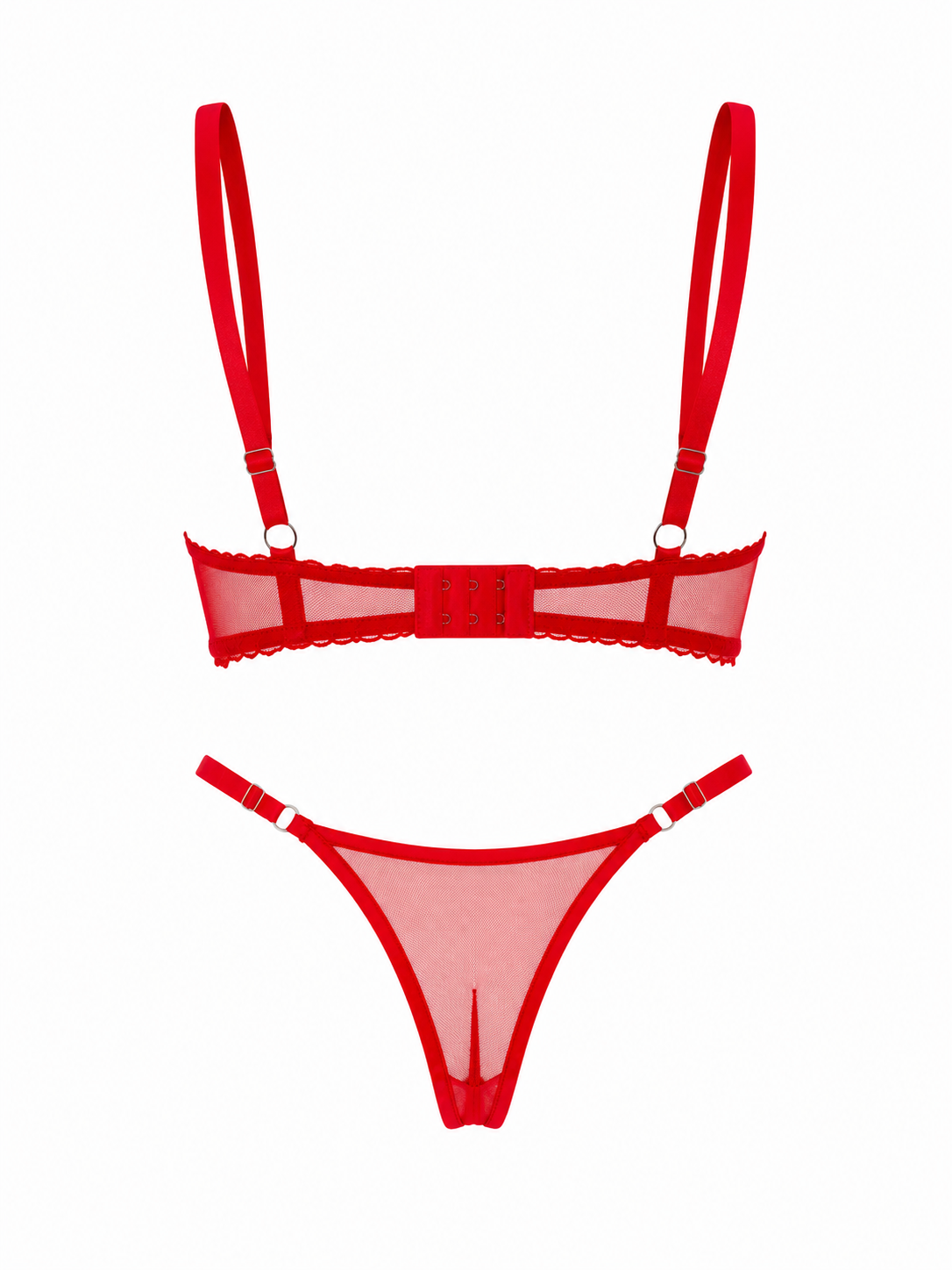 ORION KIRMIZI DESTEKSİZ BRALET TAKIM 2