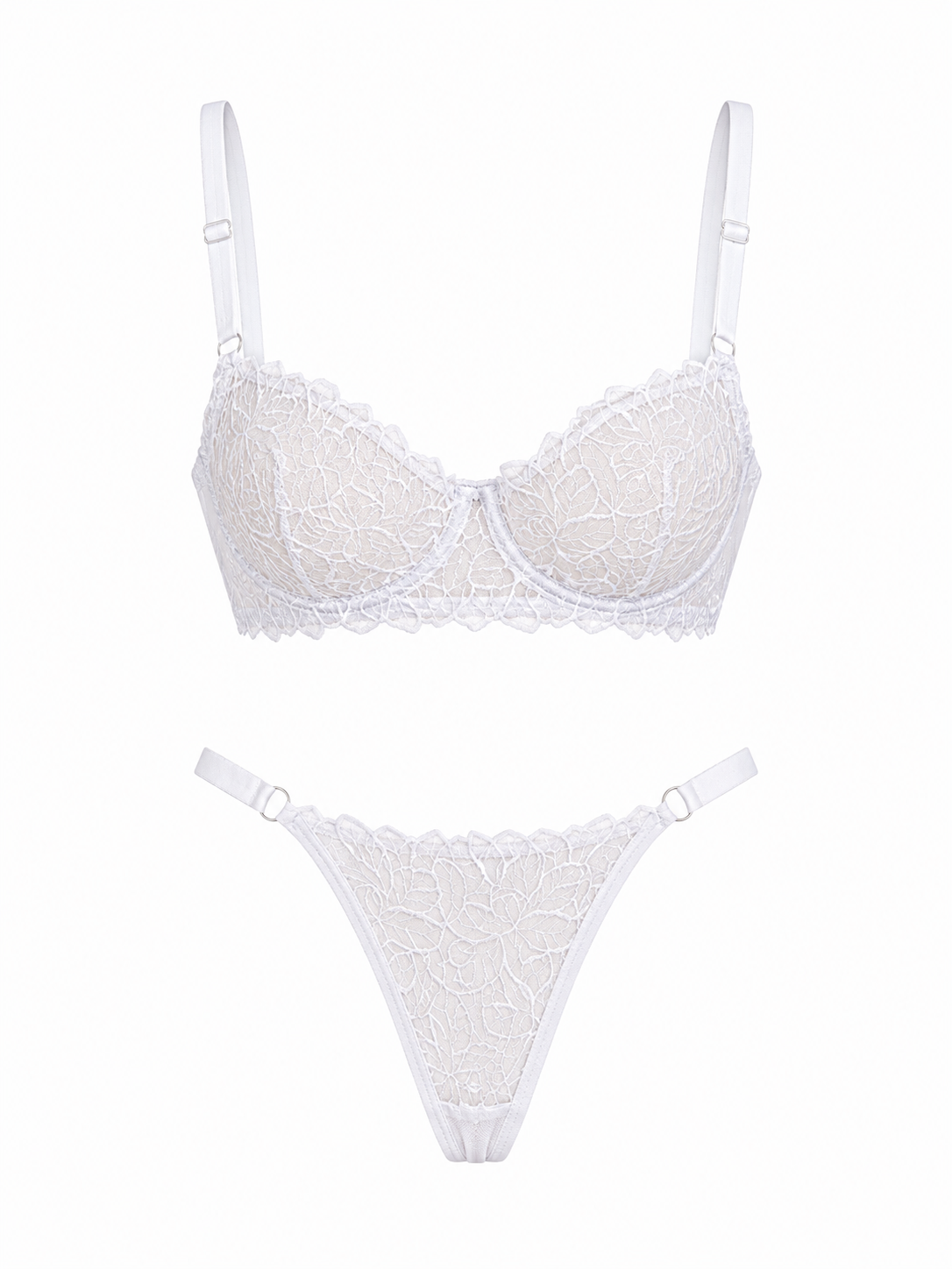 RIGEL BEYAZ DESTEKSİZ BRALET TAKIM 1