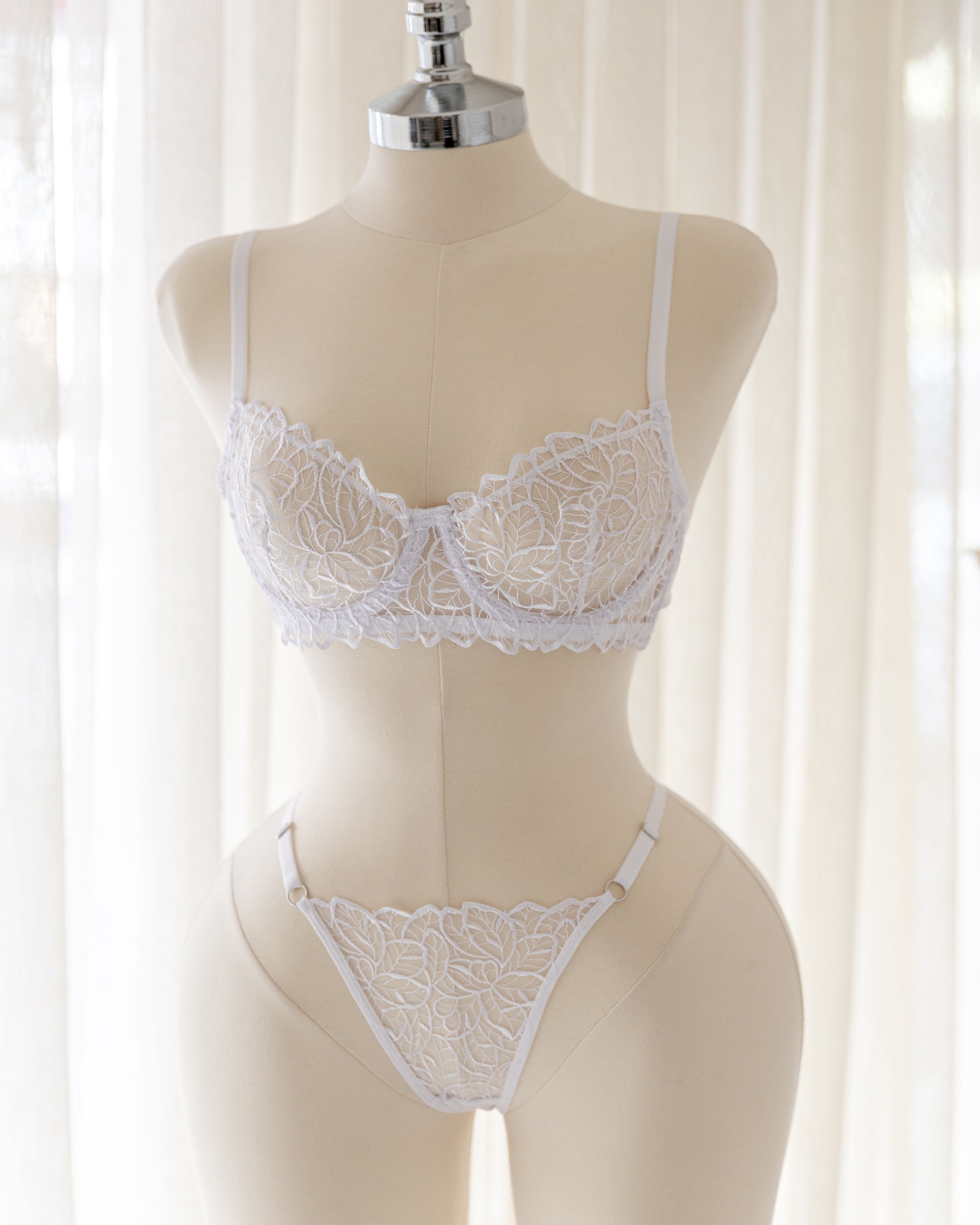 Rigel Beyaz Desteksiz Bralet Takım