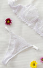 Rigel Beyaz Desteksiz Bralet Takım