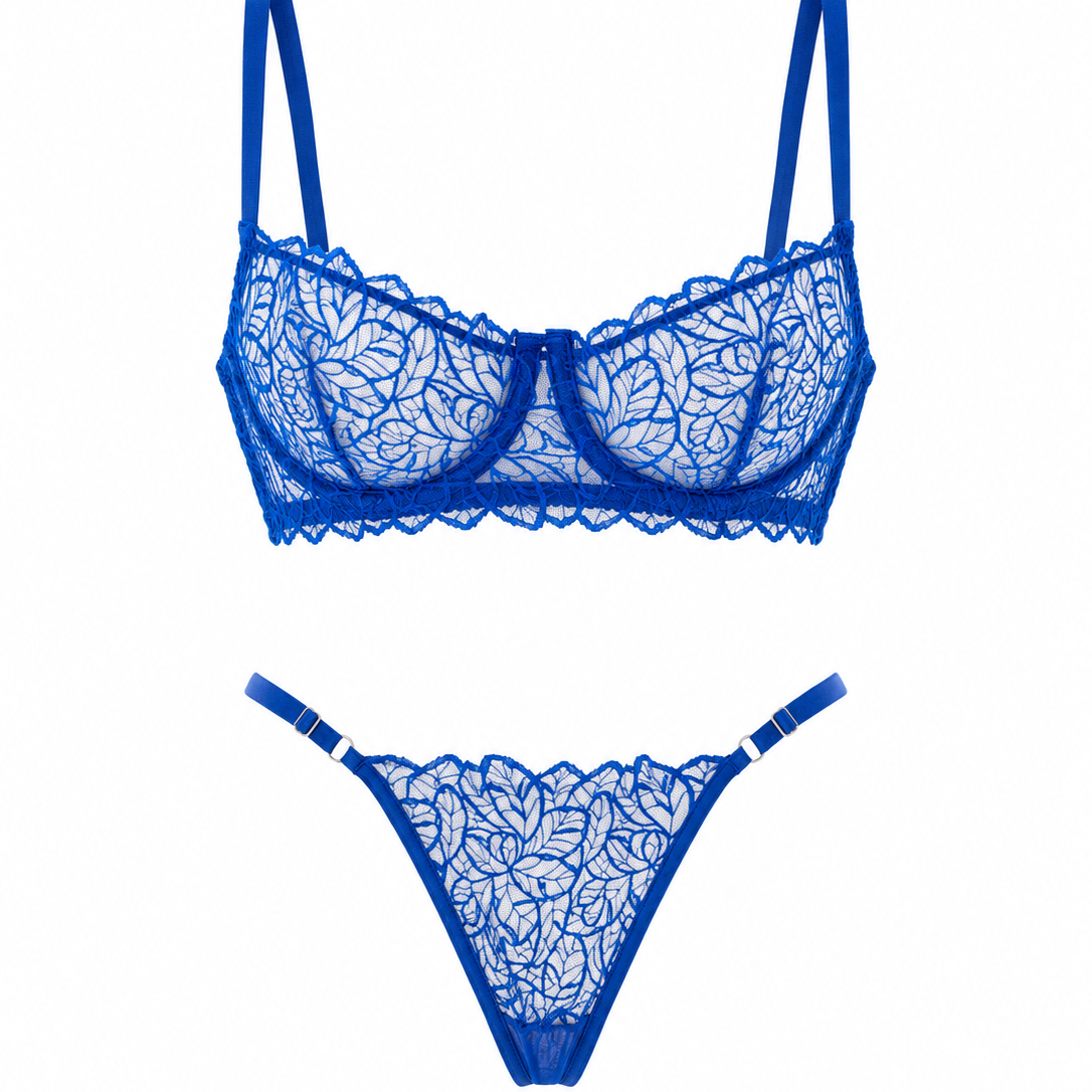 RIGEL LACİVERT DESTEKSİZ BRALET TAKIM 1