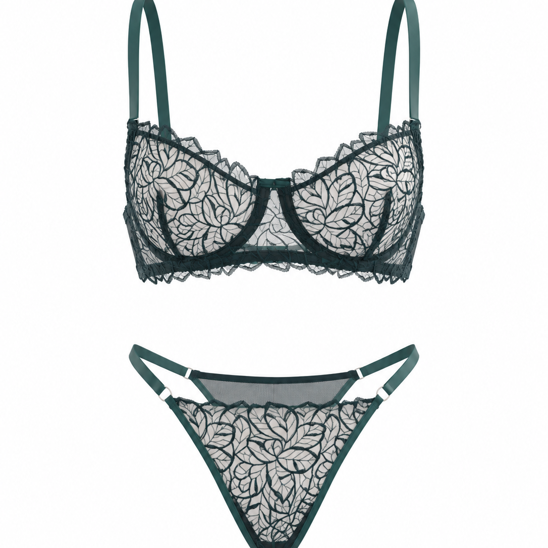 RIGEL YEŞİL DESTEKSİZ BRALET TAKIM 1